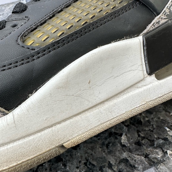 Nike Air Jordan Spizike Black Cement Gray 315371-034 Men's Shoes Size 11. - Picture 4 of 14